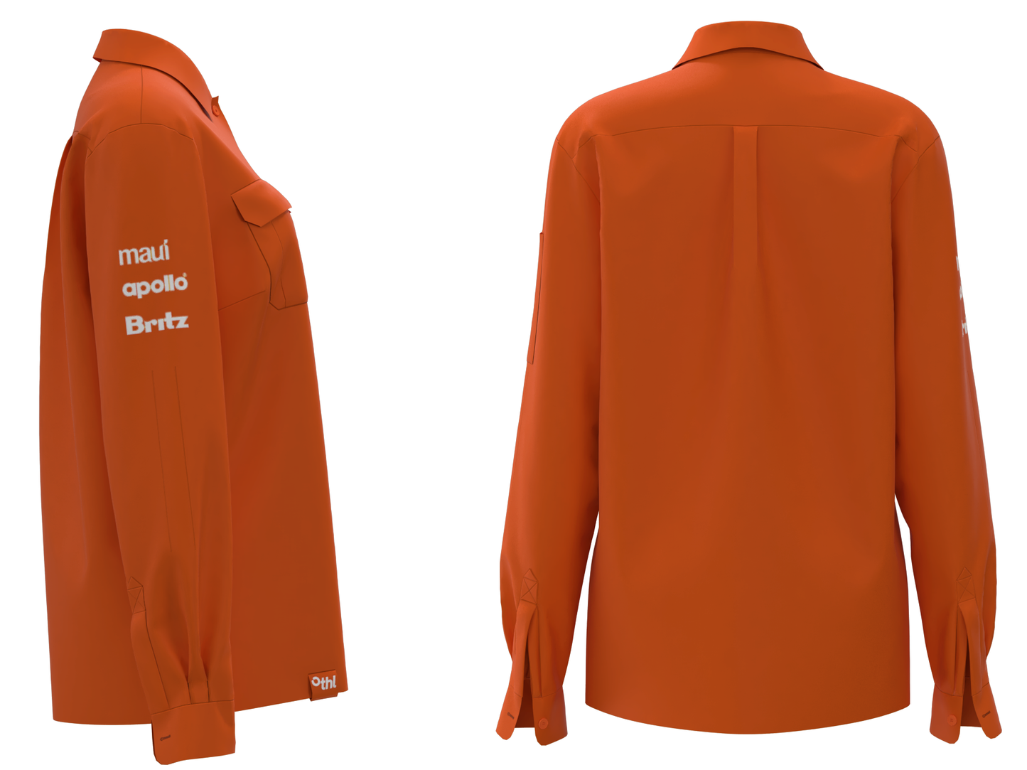 AU Orange Ranger Shirt Women's - Rentals