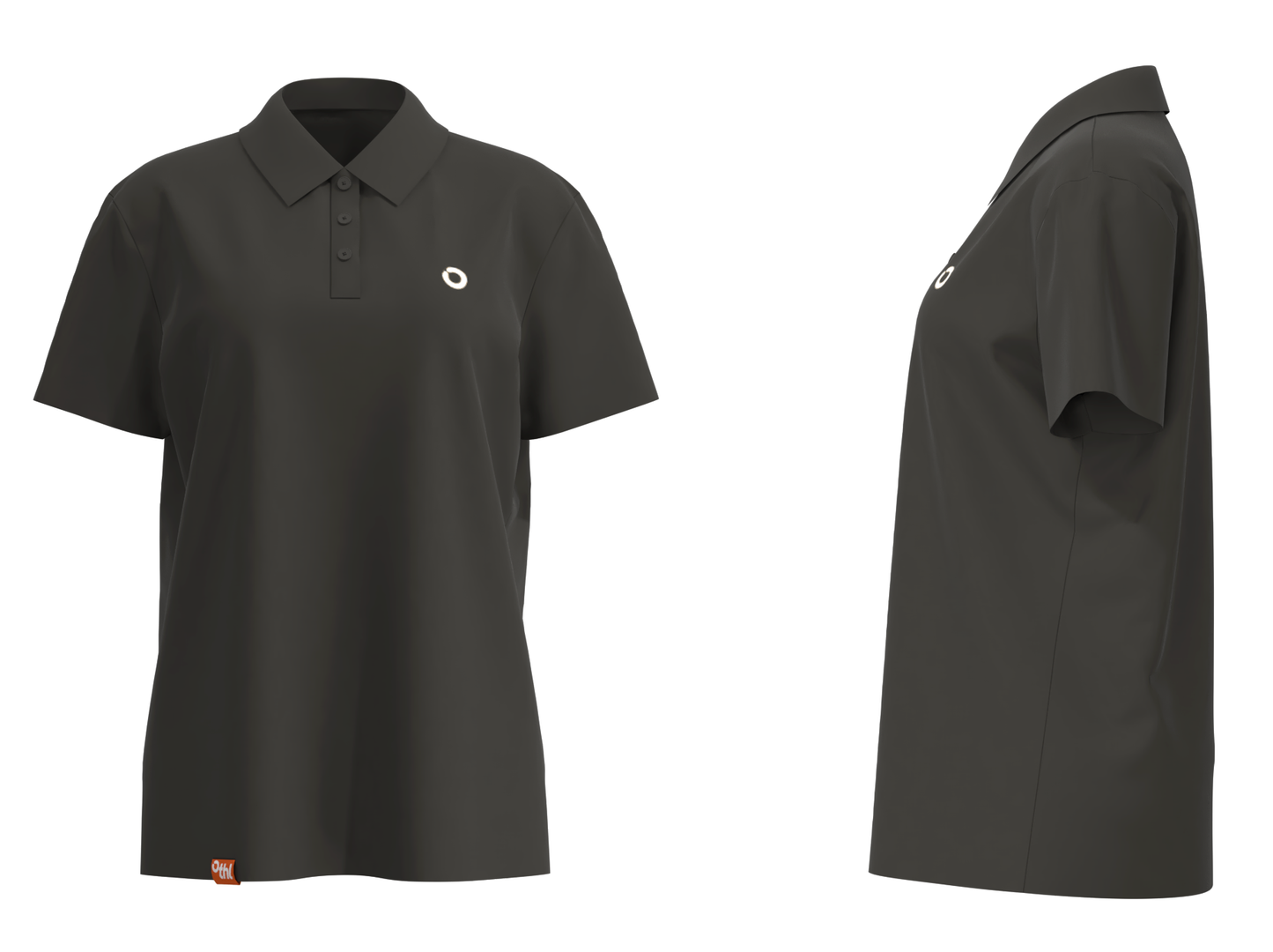 Corporate Black Polo Women's