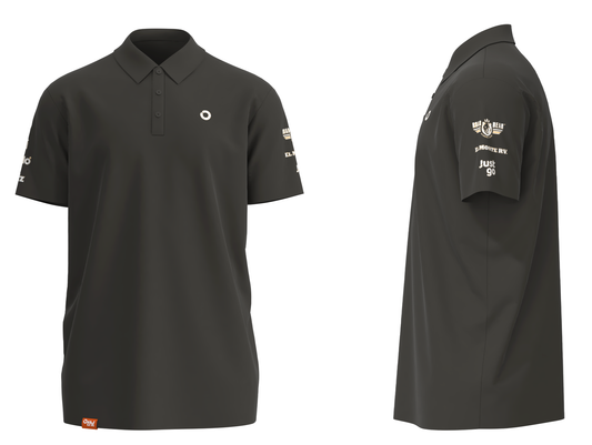 Global Sales Black Polo Men's