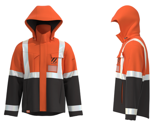 High Vis Wet Weather Jacket