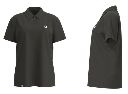 Waitomo Black Polo Women's