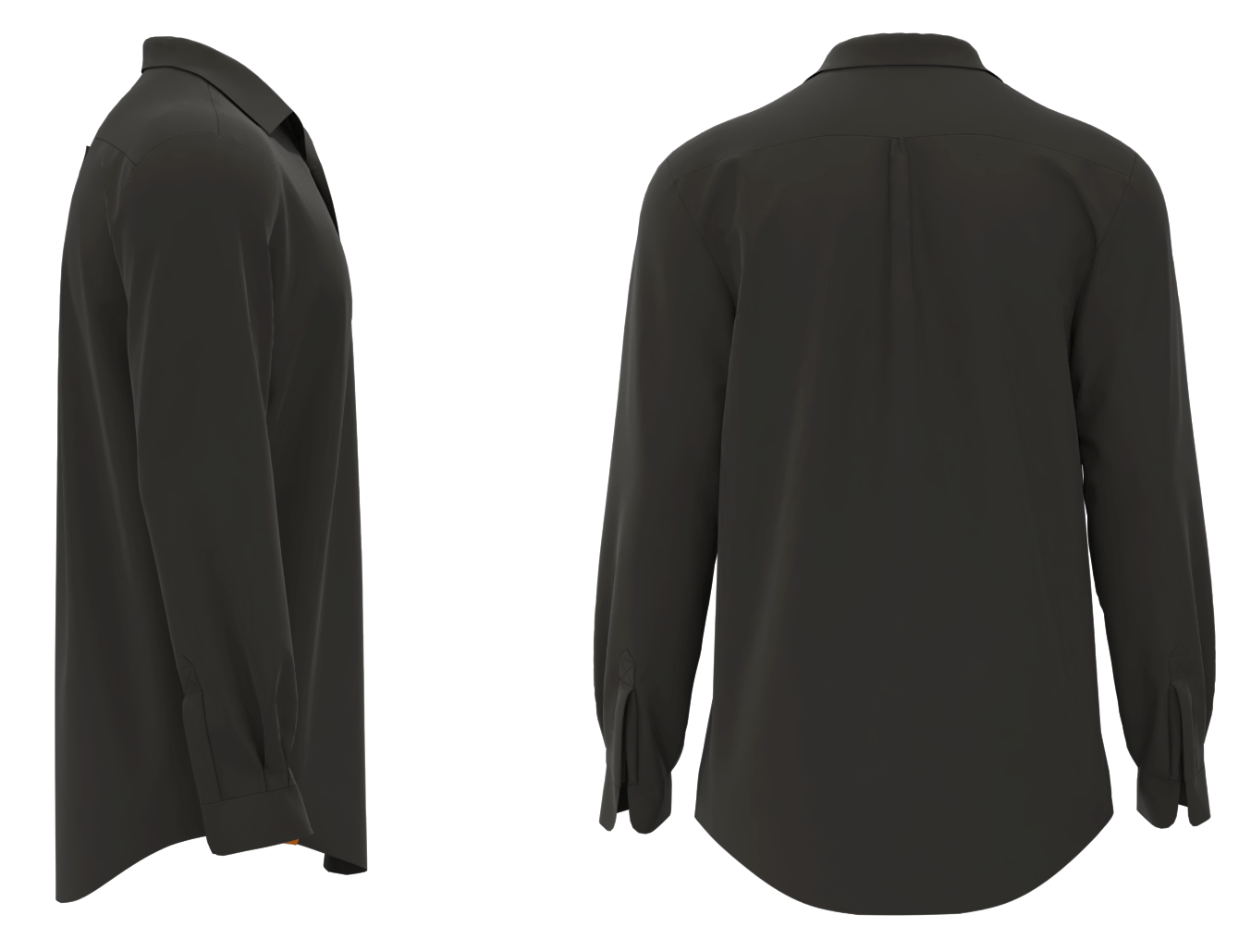 Global Sales Black B Shirt Men's